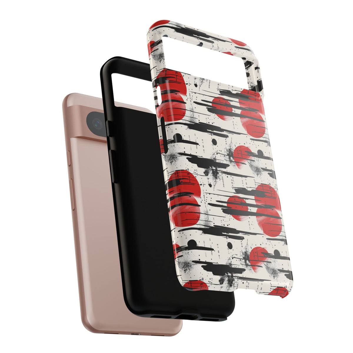 Japanese Pattern Phone Case – Elegant & Timeless Design for Your Phone 053