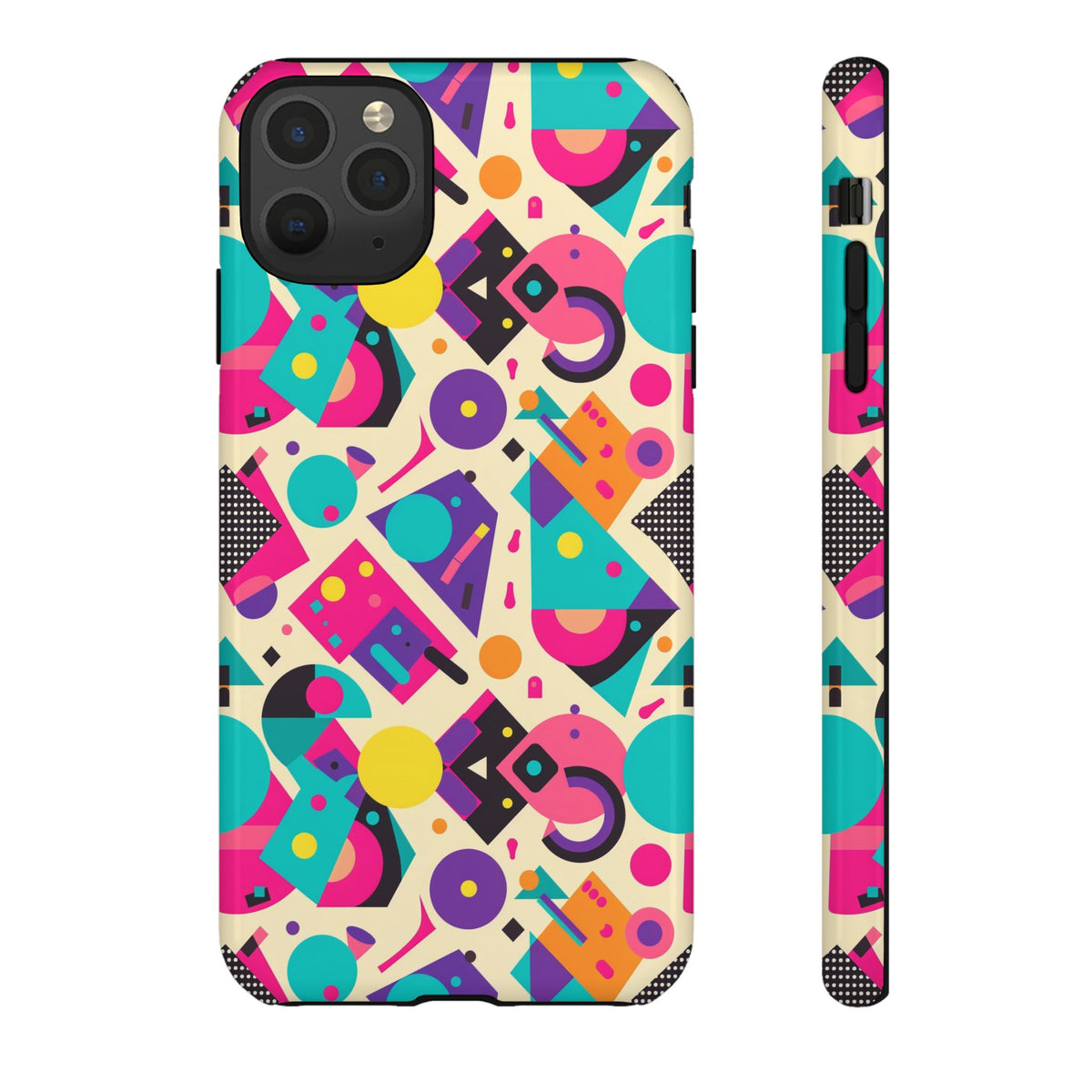 Retro 80s Seamless Phone Case – Vintage Style Meets Modern Protection 199