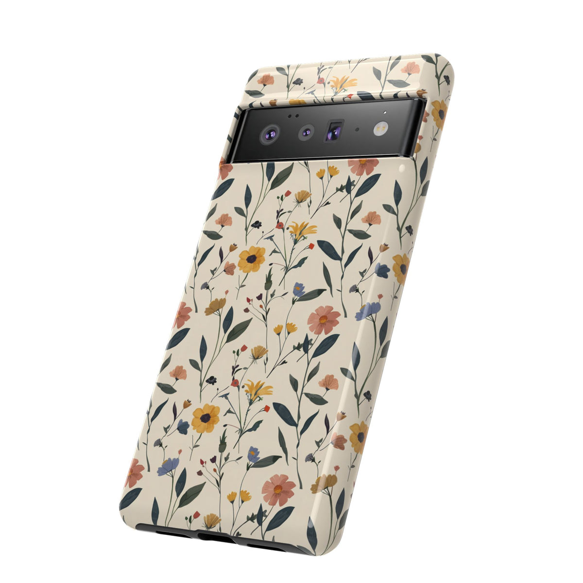 Flower-Themed Phone Case – Elegant Protection with a Floral Twist 2