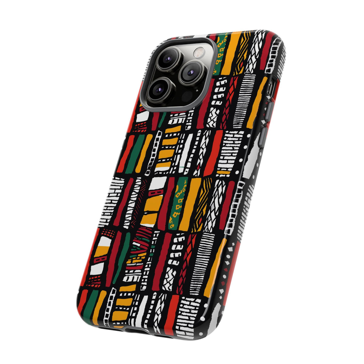 Stylish African Pattern Phone Case – Unique and Vibrant Protection 212