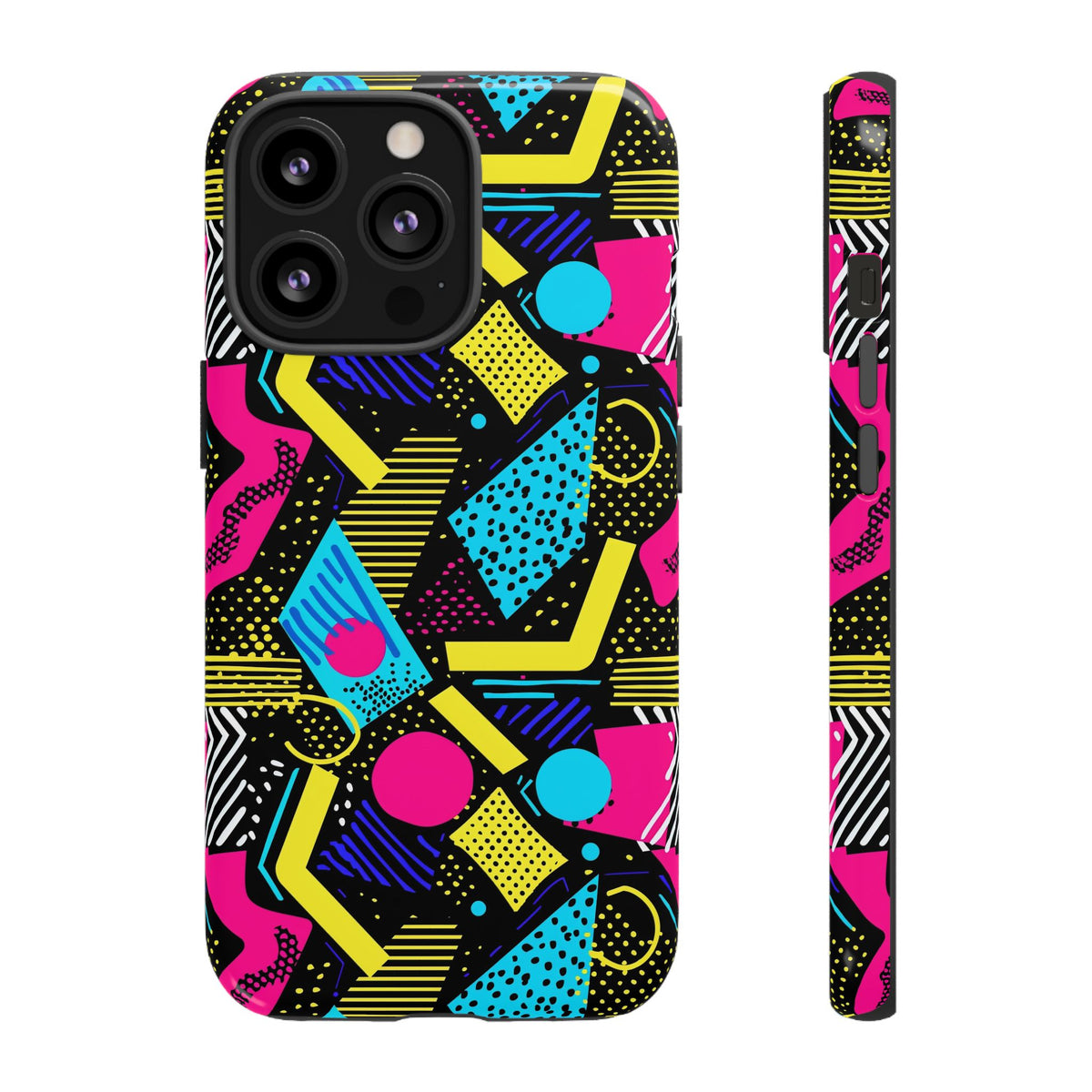 Retro 80s Seamless Phone Case – Vintage Style Meets Modern Protection 187