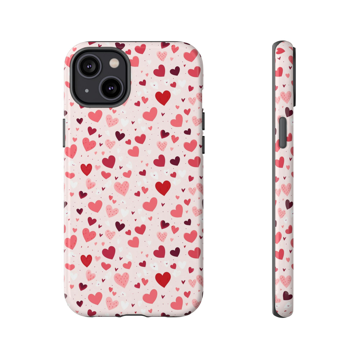 Heart Pattern Phone Case – Stylish & Loving Design for Your Device 817