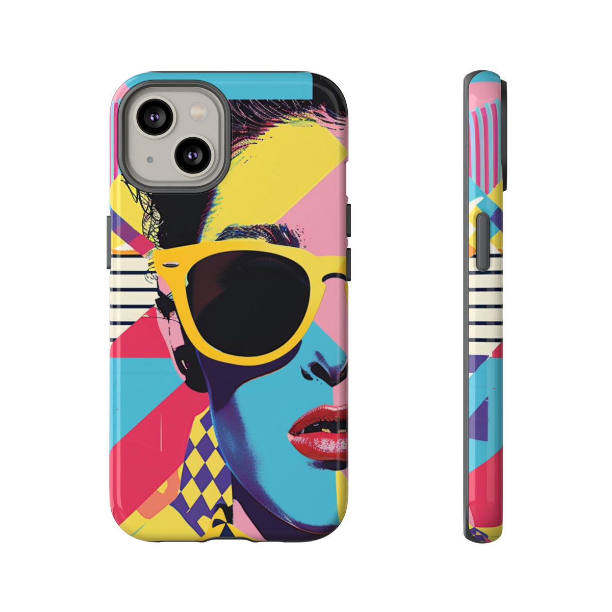 Retro 80s Seamless Phone Case – Vintage Style Meets Modern Protection 7