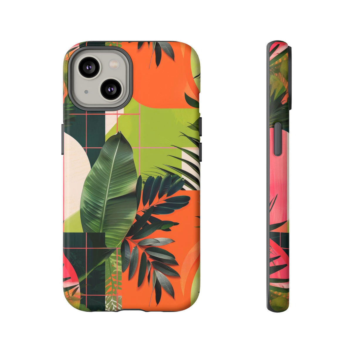 Jungle Collage Phone Case – Vibrant & Durable Nature-Inspired Protection