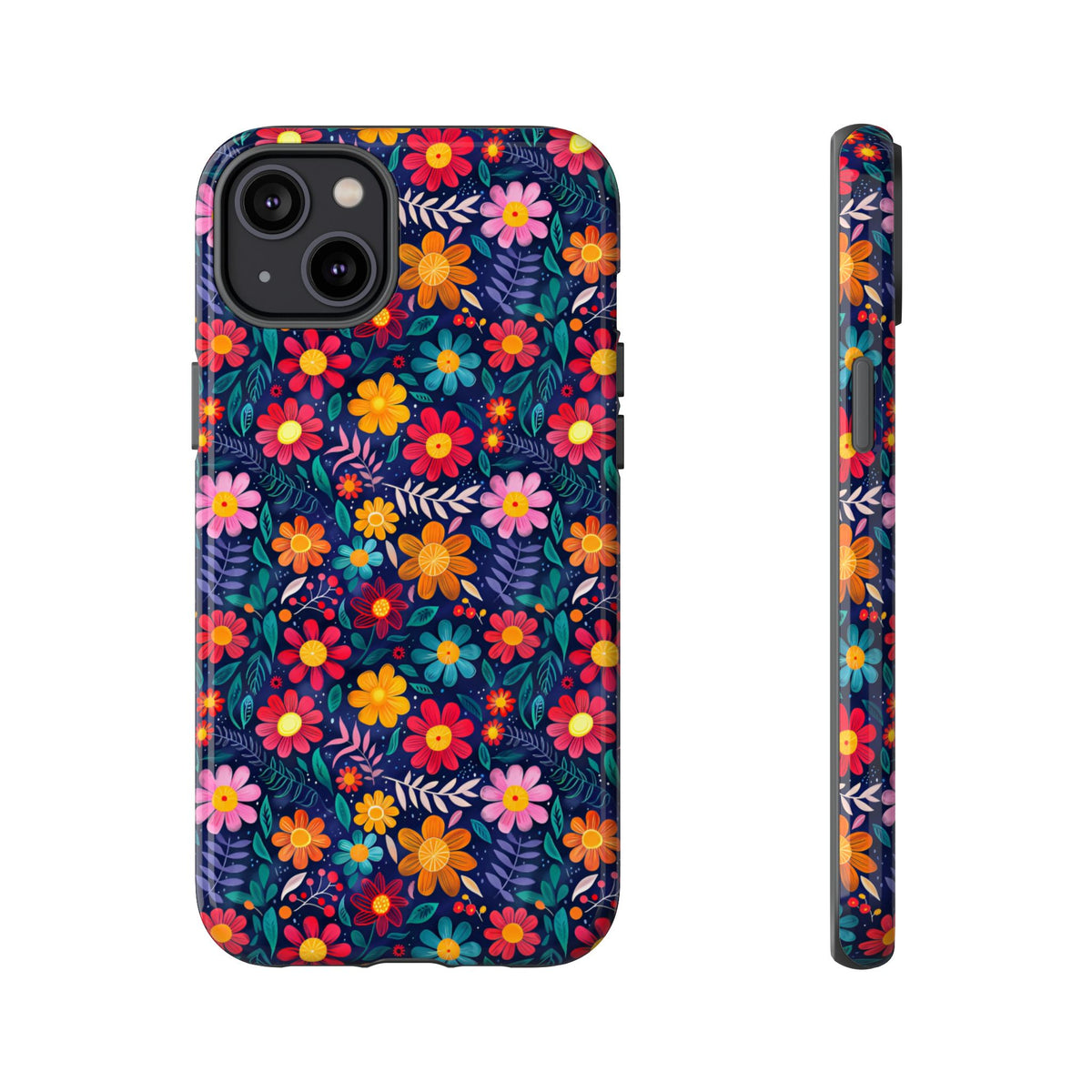 Frida Kahlo's Flower Phone Case – Artistic Elegance for Your Phone 4