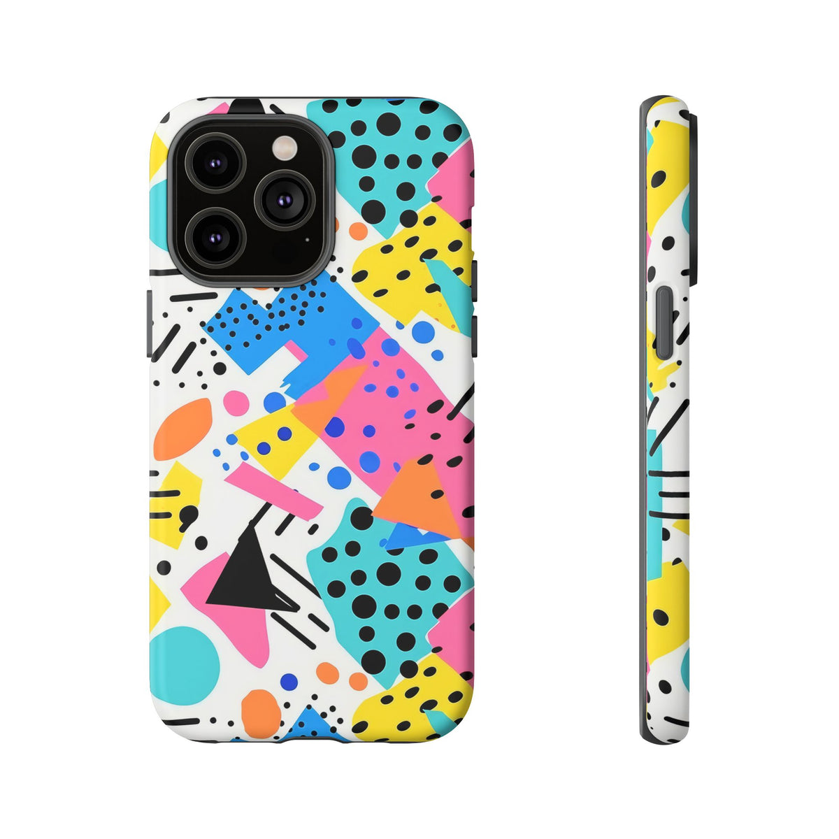 Bright Summer Memphis Design Phone Case – Vibrant and Playful Phone Cover