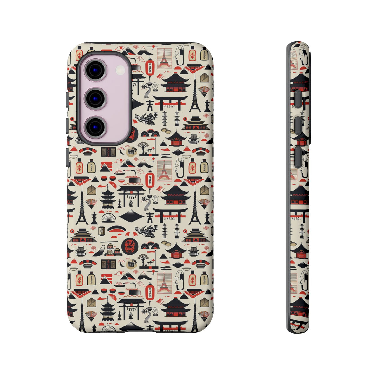 Japanese Pattern Phone Case – Elegant & Timeless Design for Your Phone 010