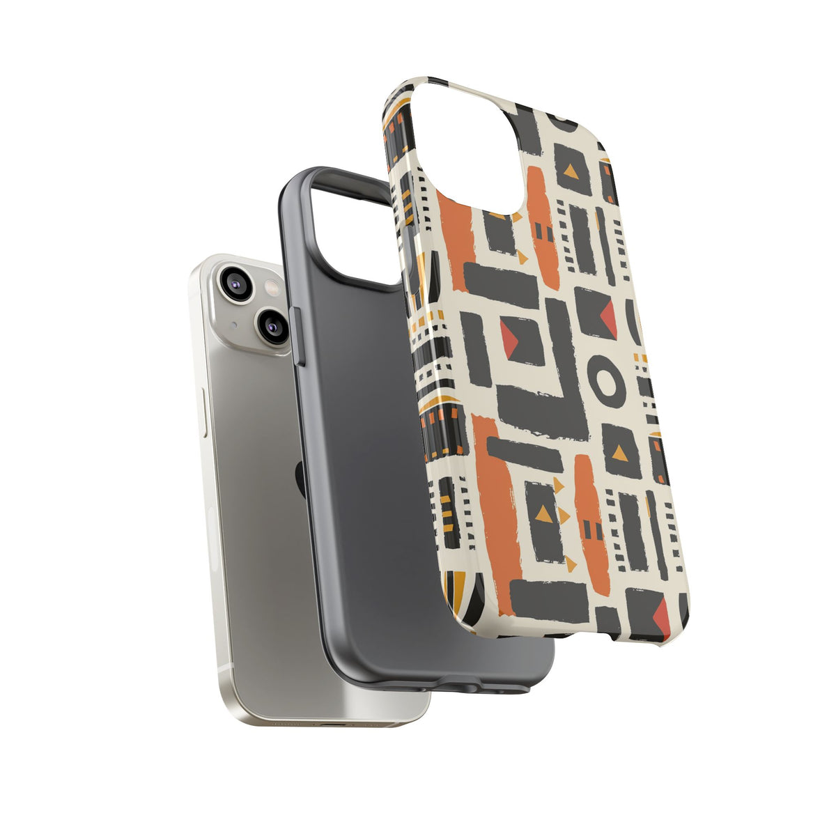 Stylish African Pattern Phone Case – Unique and Vibrant Protection 121