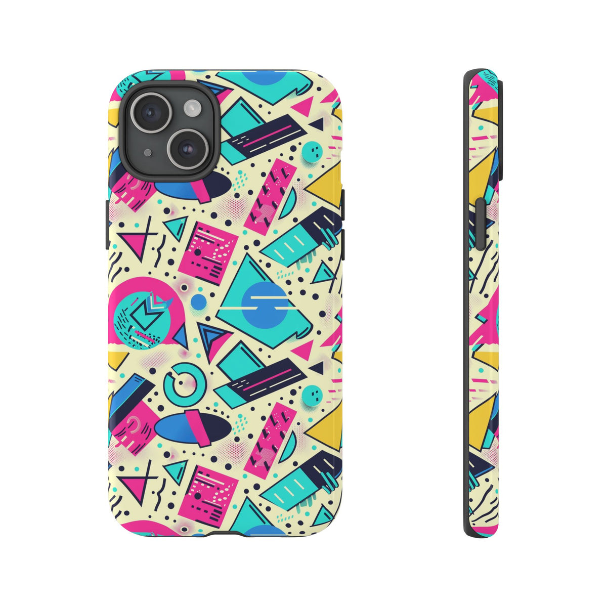 Retro 80s Seamless Phone Case – Vintage Style Meets Modern Protection 087