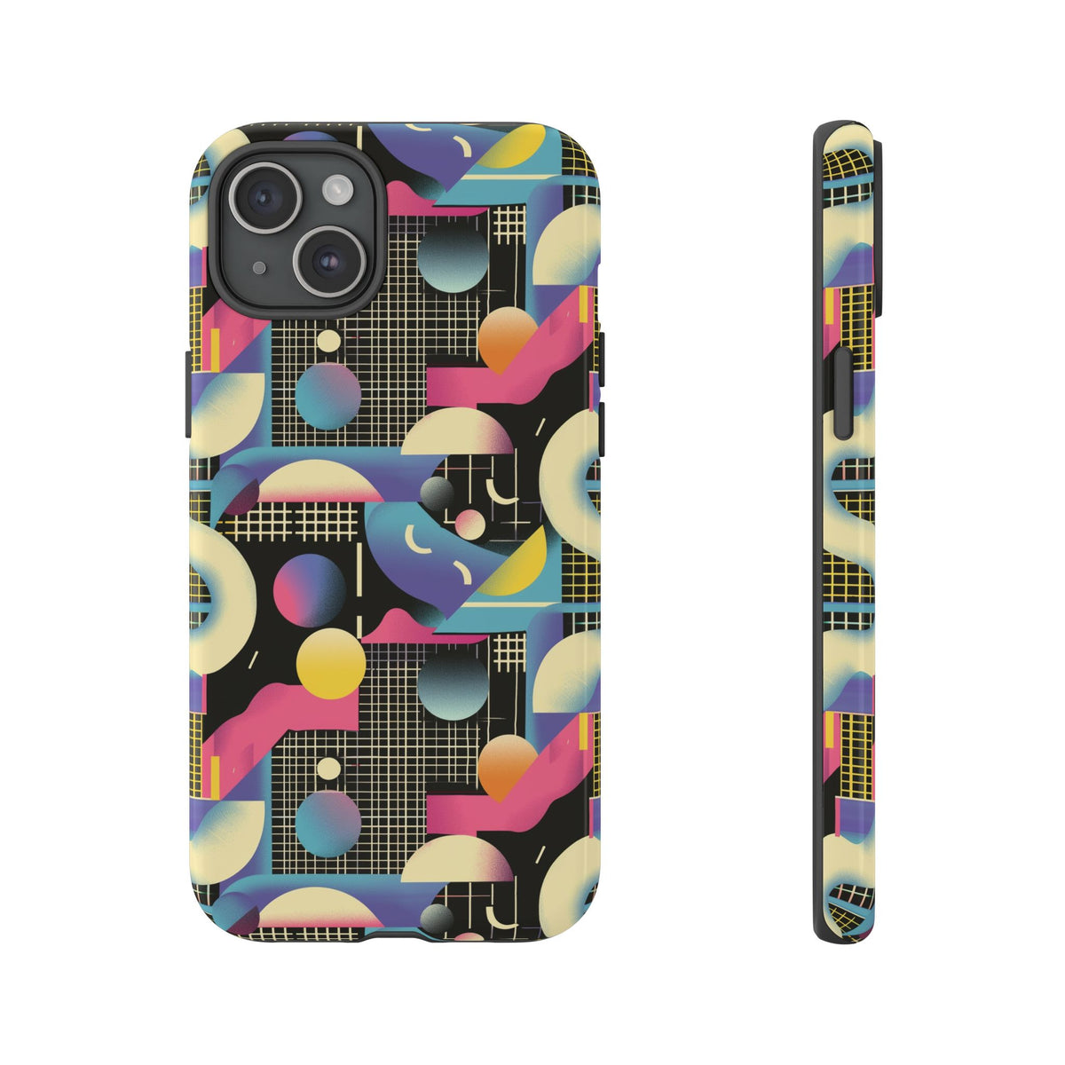 Retro 80s Seamless Phone Case – Vintage Style Meets Modern Protection 227