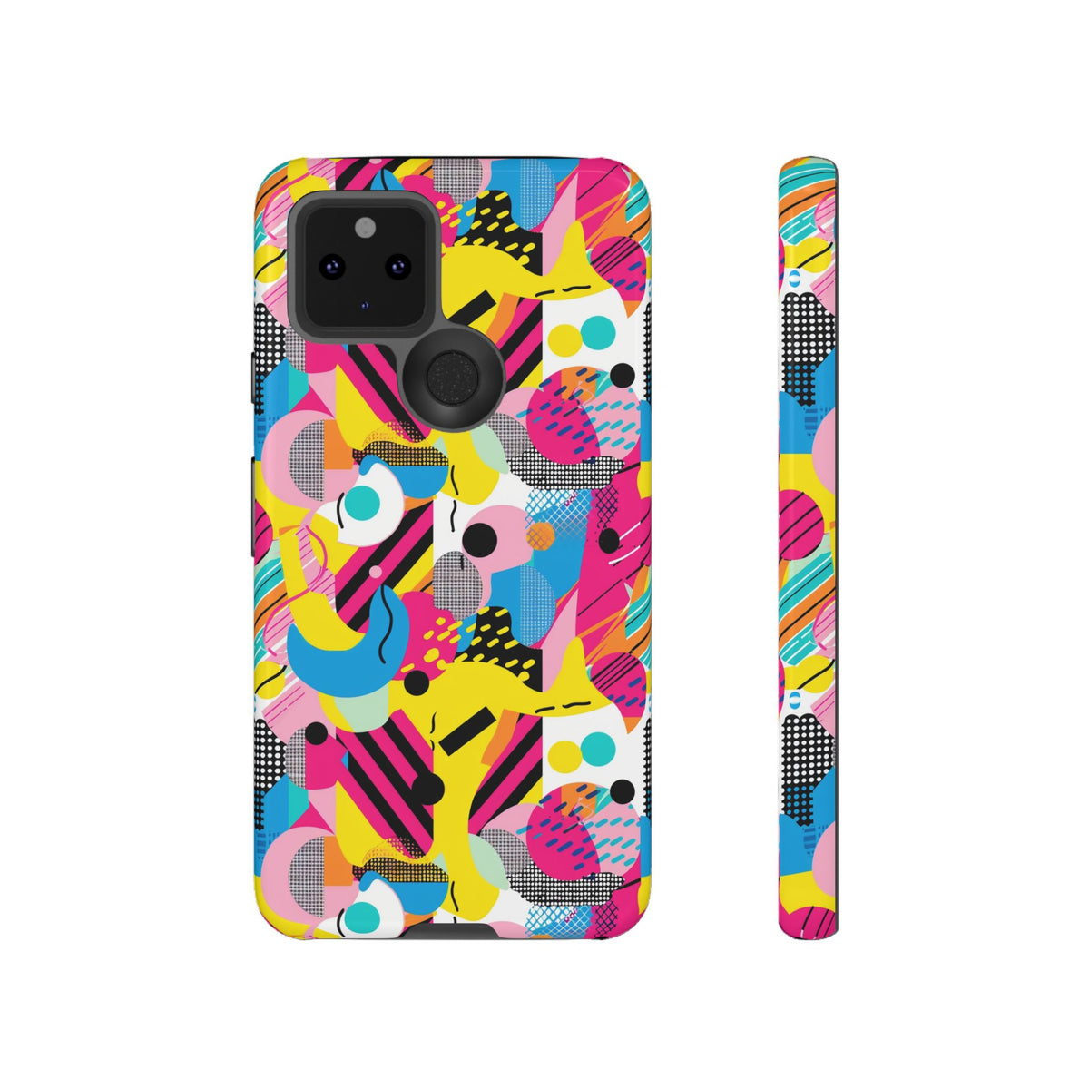 Retro 80s Seamless Phone Case – Vintage Style Meets Modern Protection 091