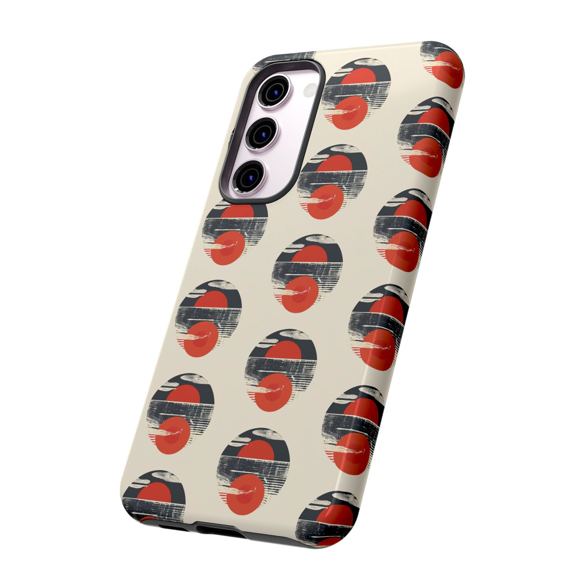 Japanese Pattern Phone Case – Elegant & Timeless Design for Your Phone 098