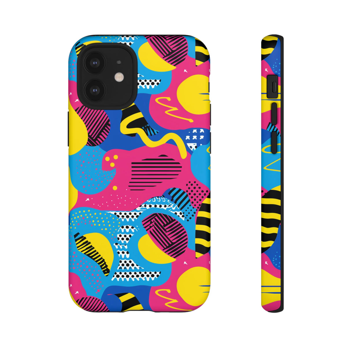 Retro 80s Seamless Phone Case – Vintage Style Meets Modern Protection 22