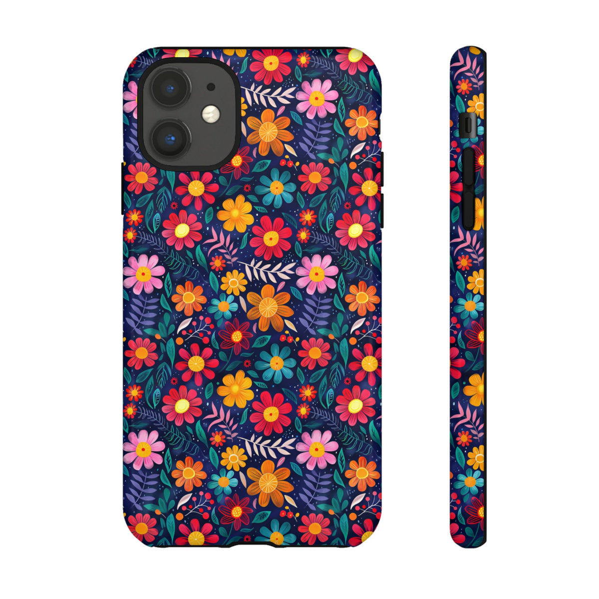 Frida Kahlo's Flower Phone Case – Artistic Elegance for Your Phone 4