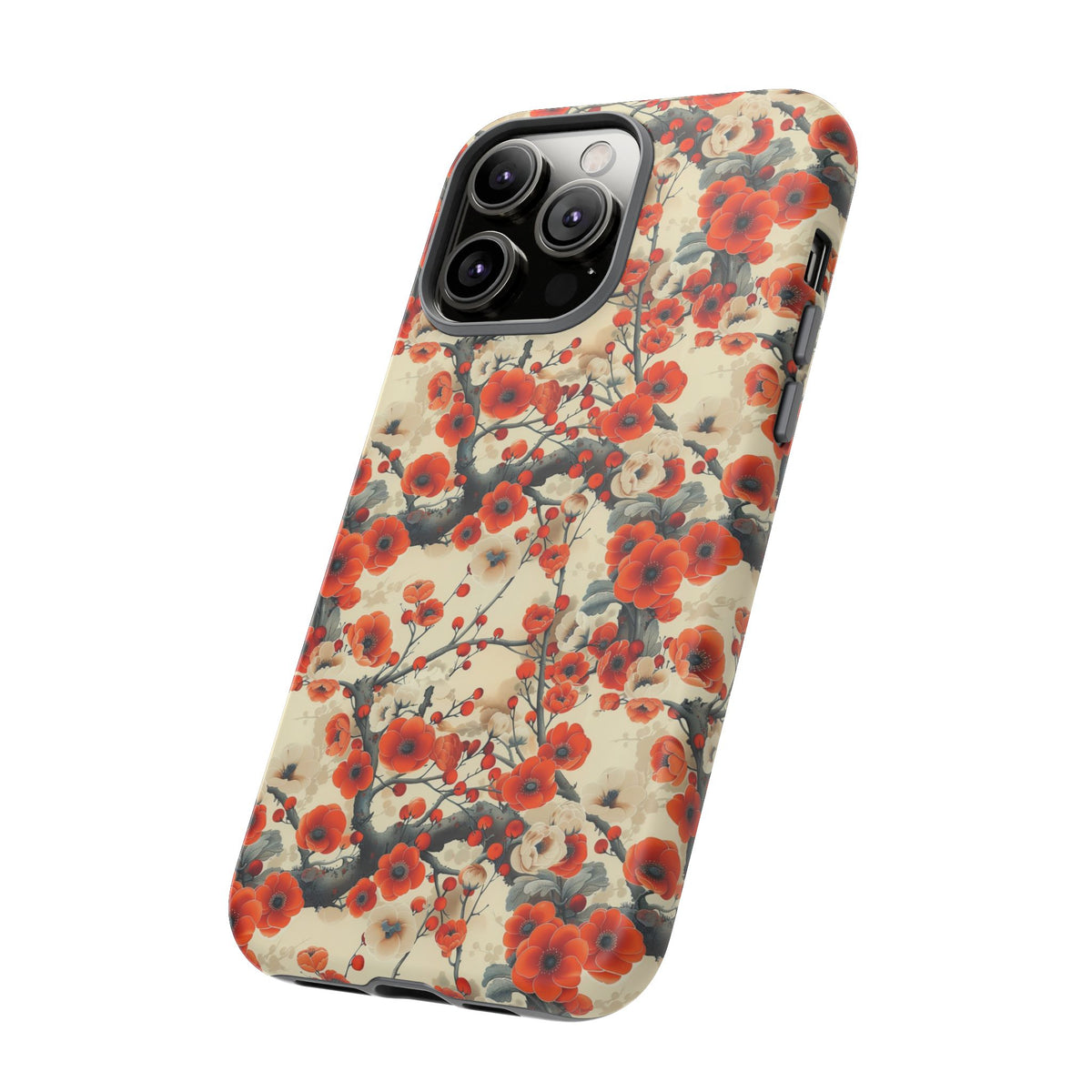 Japanese Pattern Phone Case – Elegant & Timeless Design for Your Phone 084