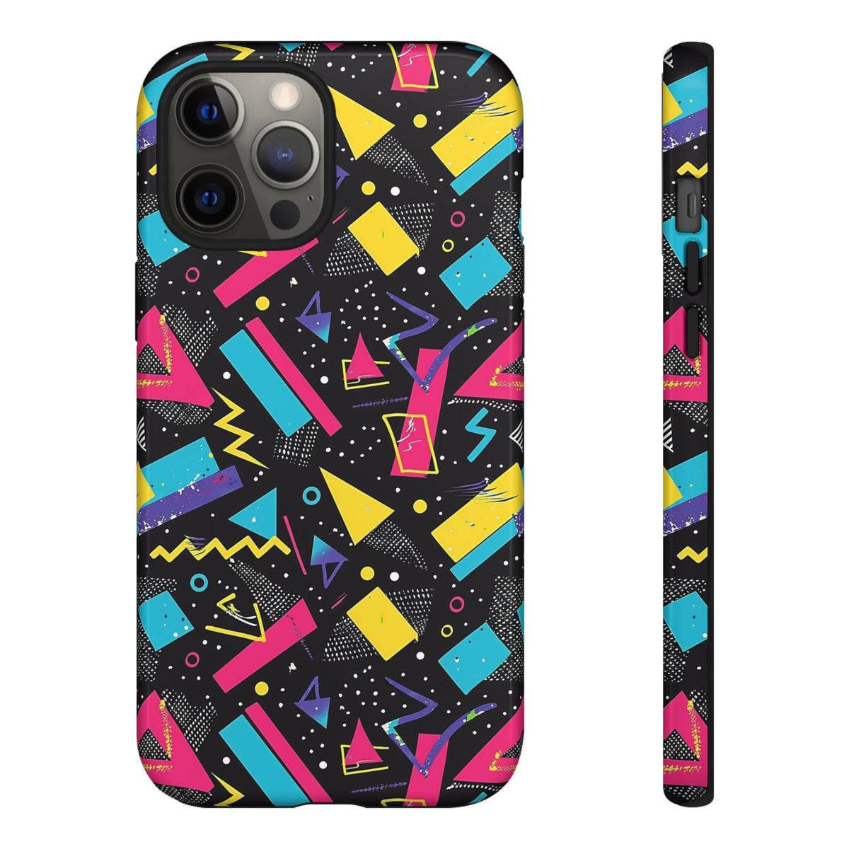 Retro 80s Seamless Phone Case – Vintage Style Meets Modern Protection 092