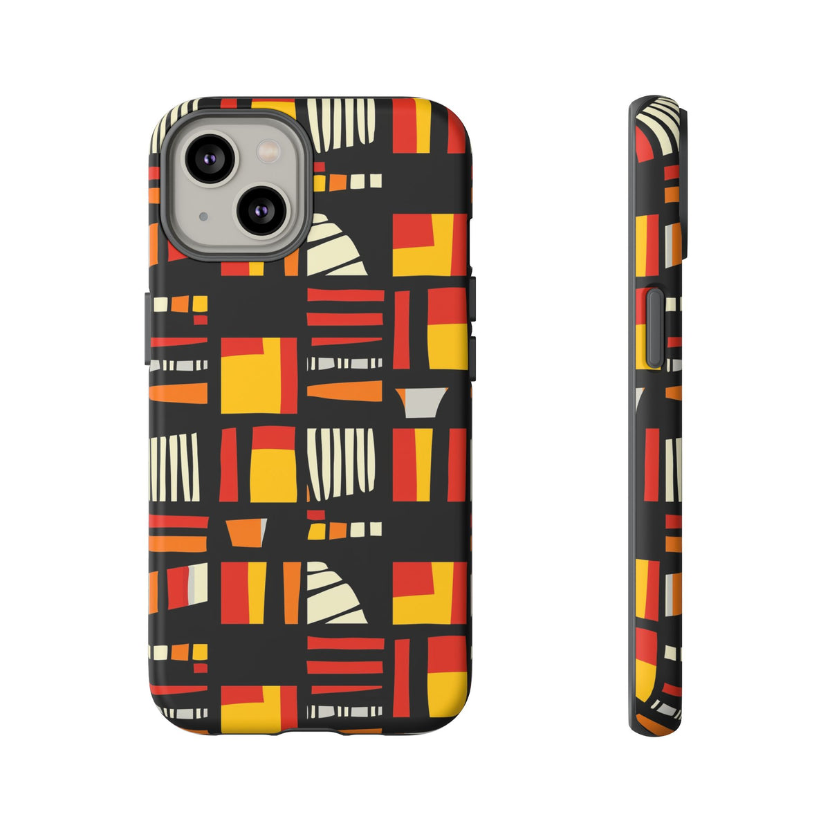 Stylish African Pattern Phone Case – Unique and Vibrant Protection 099