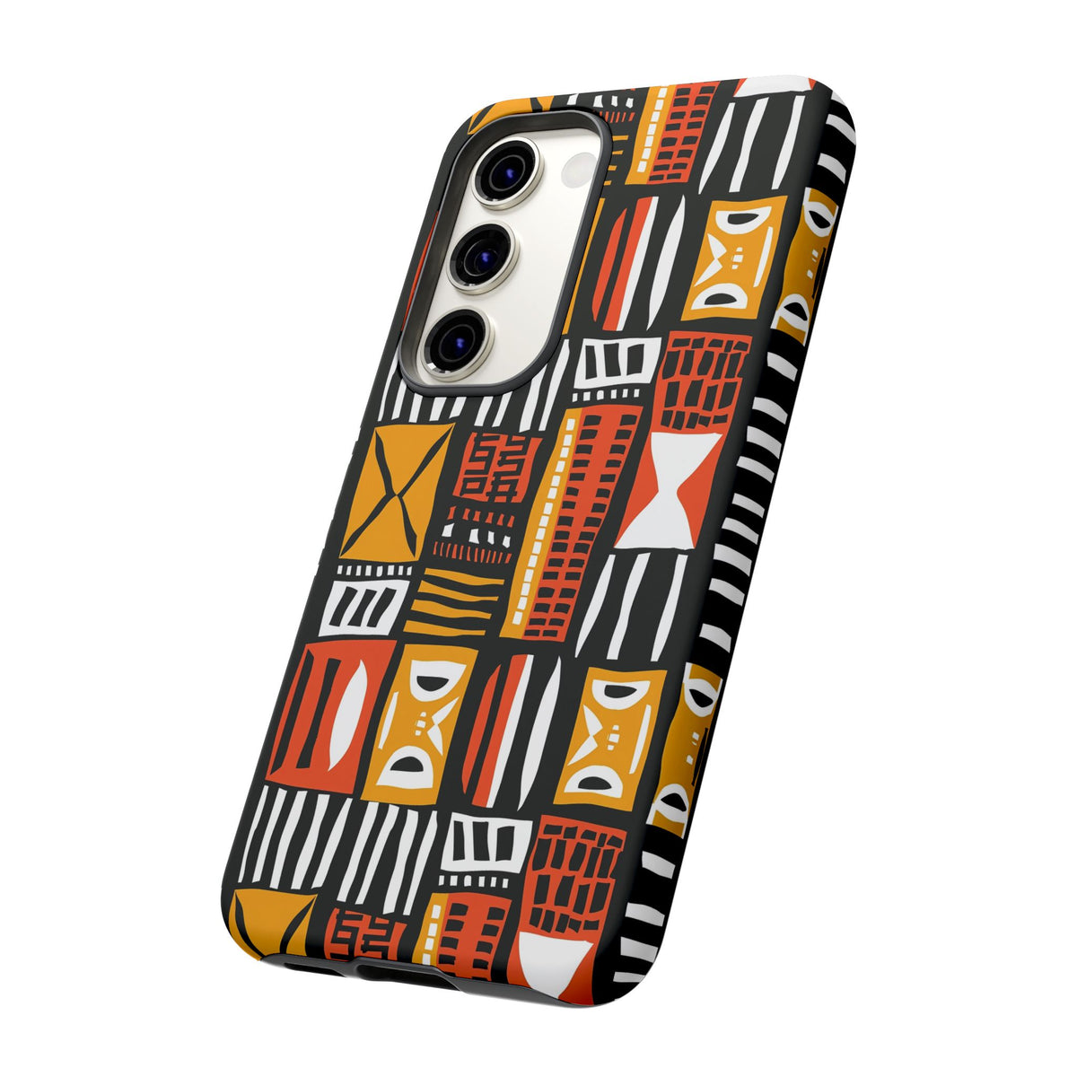 Stylish African Pattern Phone Case – Unique and Vibrant Protection 136