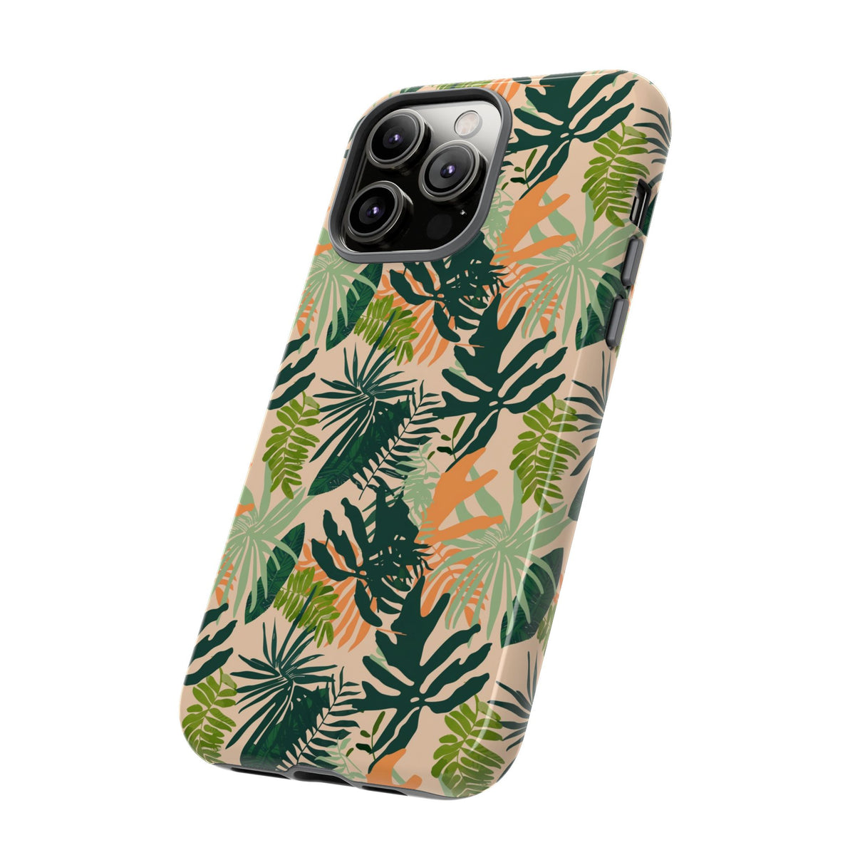 Jungle Pattern Phone Case – Exotic & Lush Design for Your Phone 353