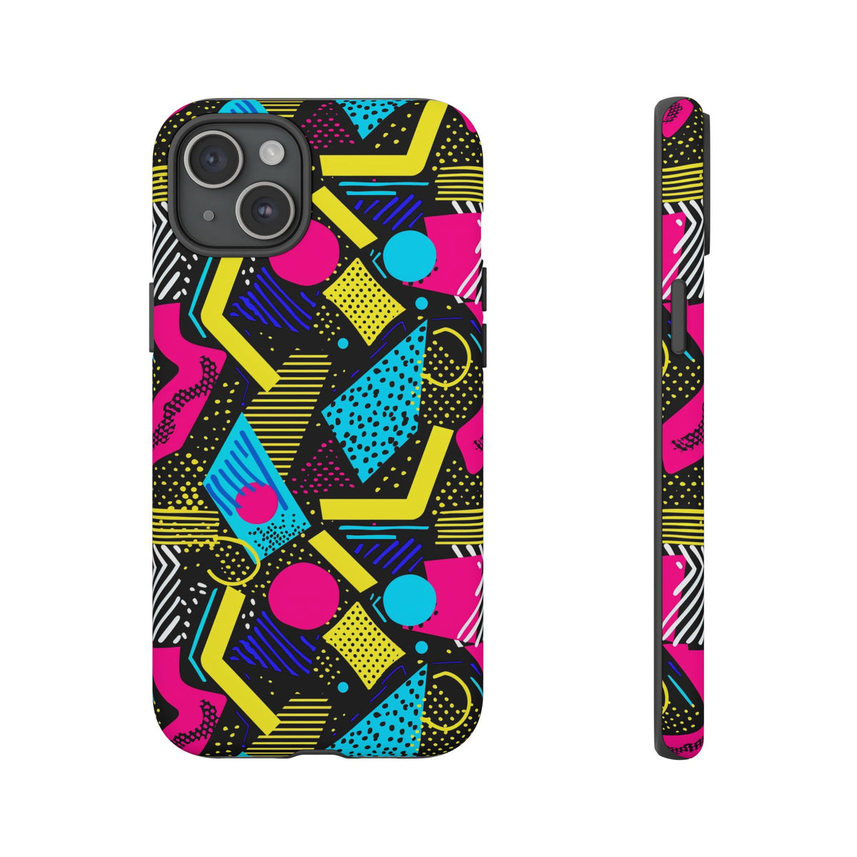 Retro 80s Seamless Phone Case – Vintage Style Meets Modern Protection 187