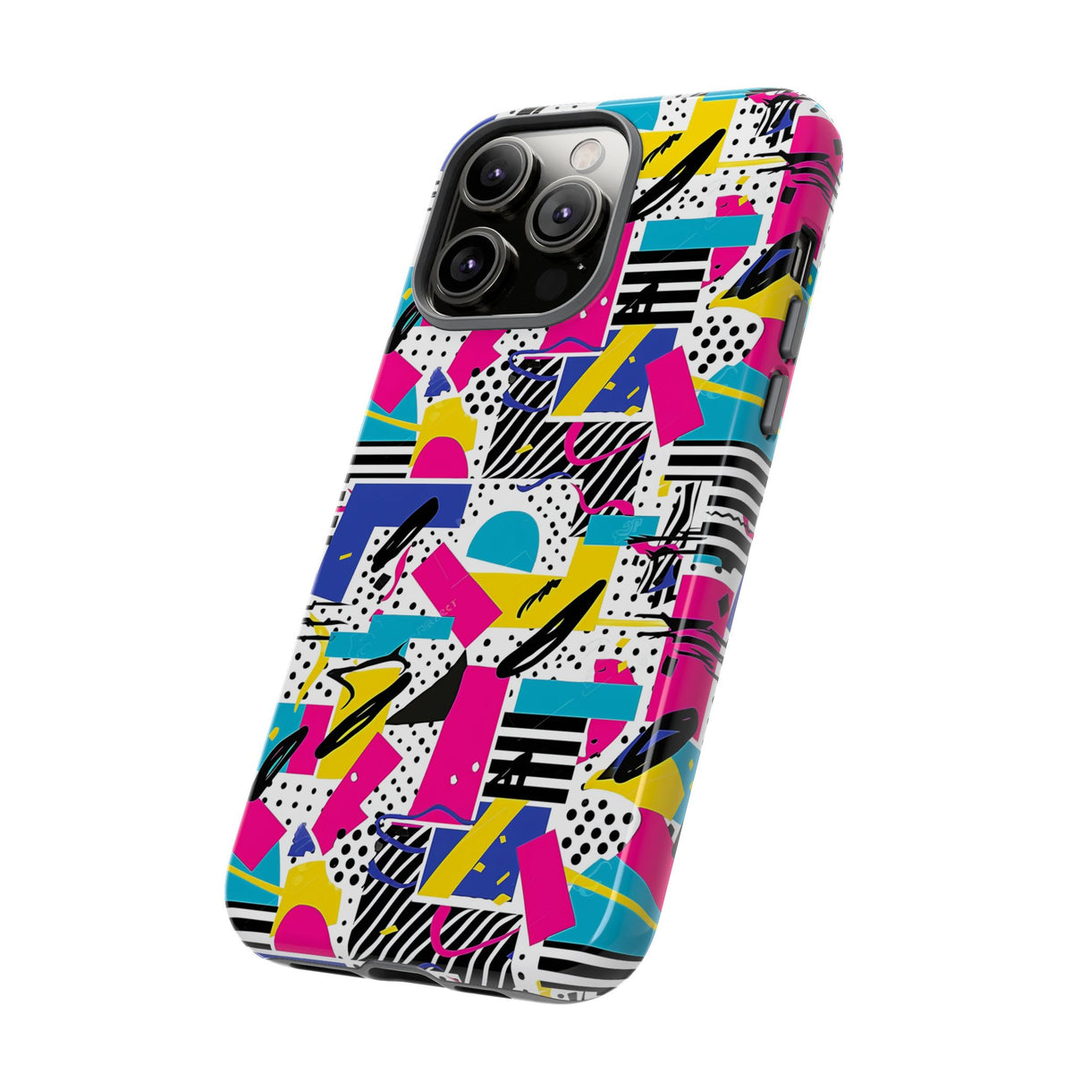 Retro 80s Seamless Phone Case – Vintage Style Meets Modern Protection 258