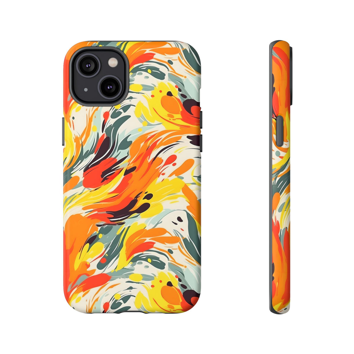 Abstract Painting Design Phone Case – Modern Art-Inspired Phone Cover 5