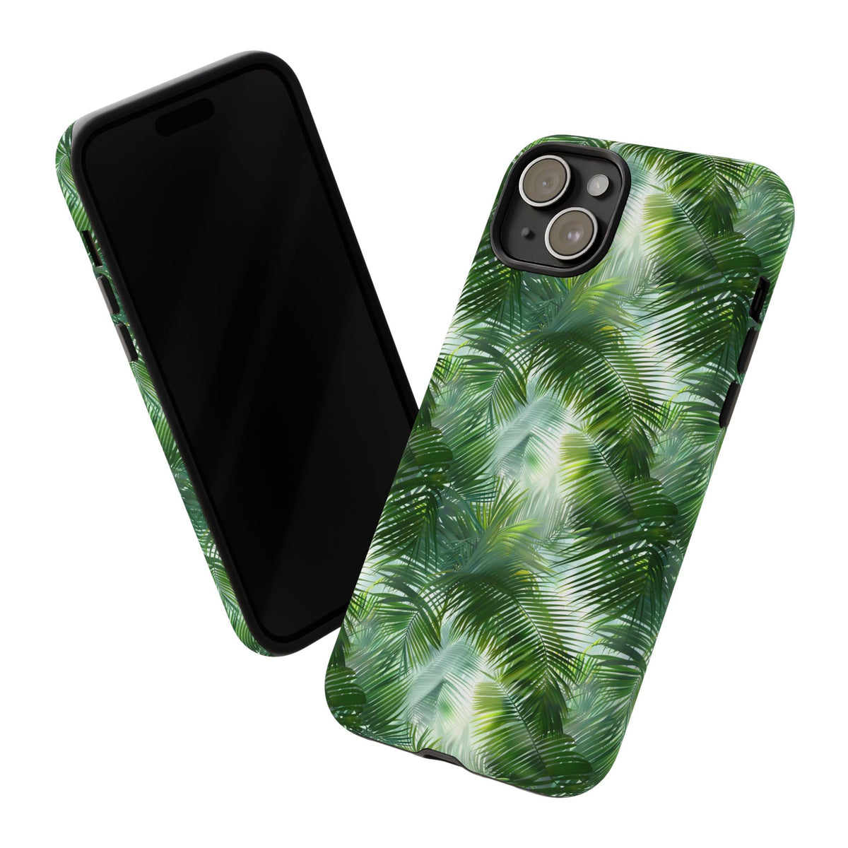 Jungle Pattern Phone Case – Exotic & Lush Design for Your Phone 344