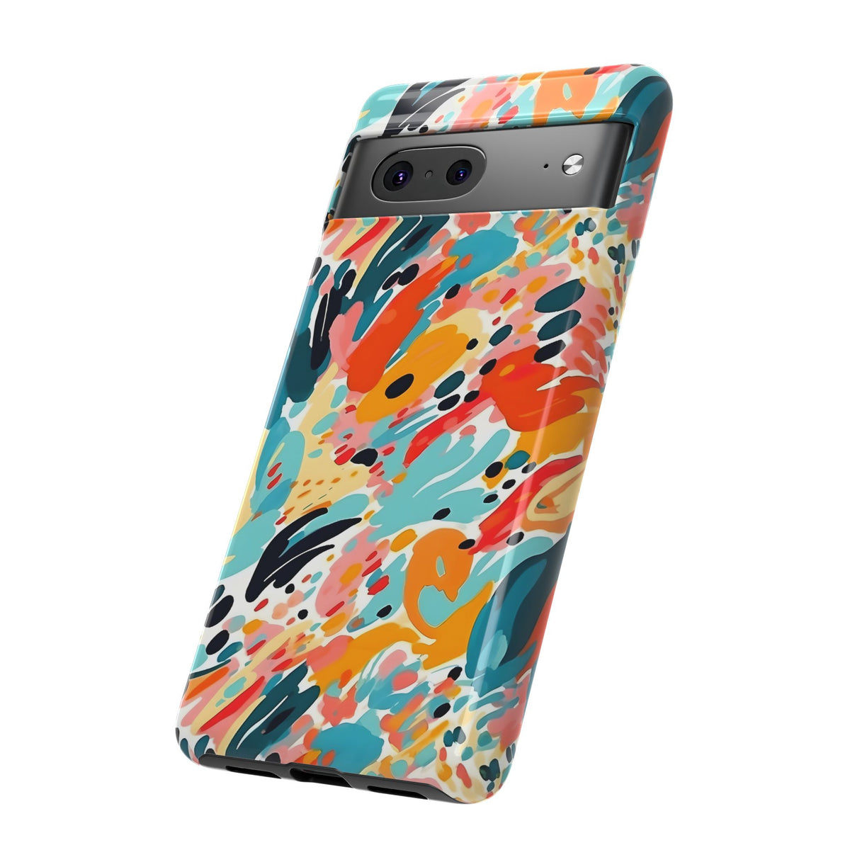 Abstract Painting Design Phone Case – Modern Art-Inspired Phone Cover 7