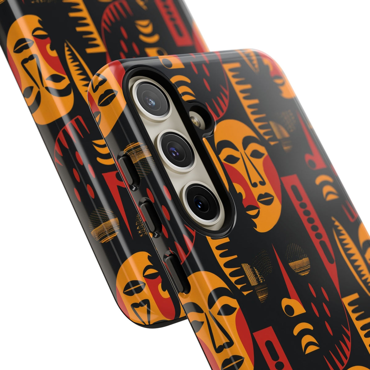 Stylish African Pattern Phone Case – Unique and Vibrant Protection 203