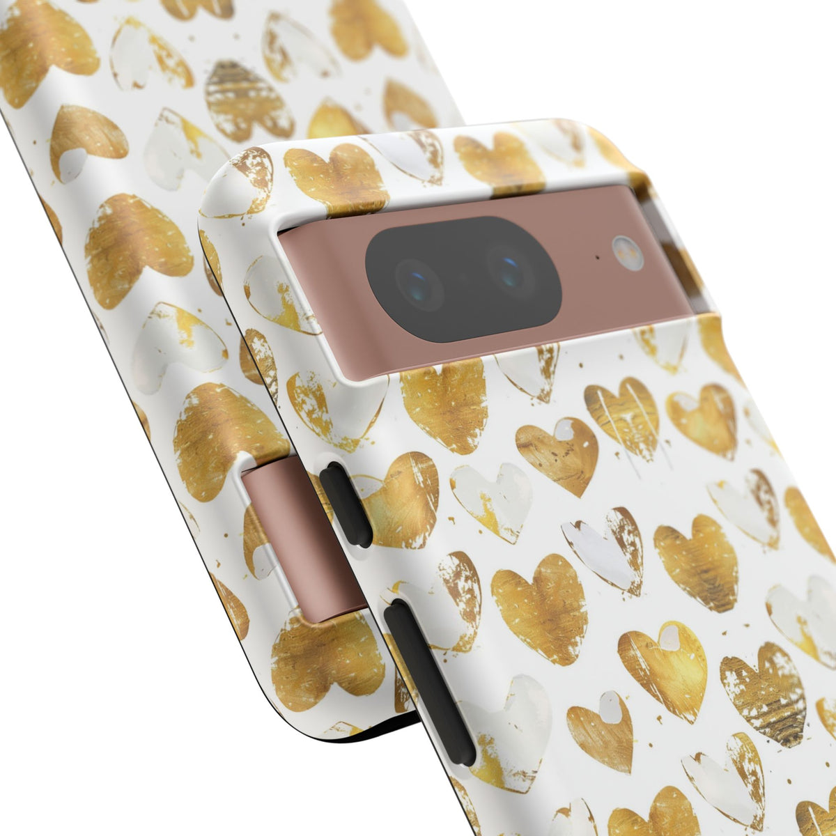 Heart Pattern Phone Case – Stylish & Loving Design for Your Device 369