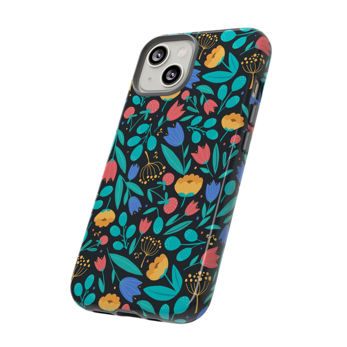 Colorful Little Flower Design Phone Case – Bright and Cheerful Floral Phone Cover