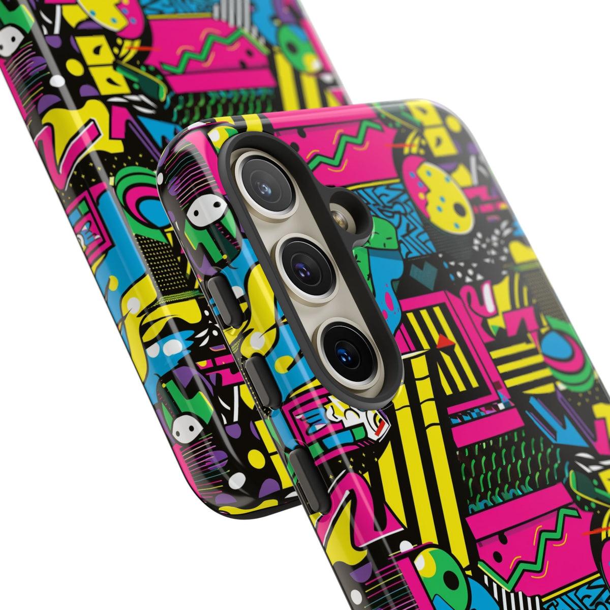 Retro 80s Seamless Phone Case – Vintage Style Meets Modern Protection 146