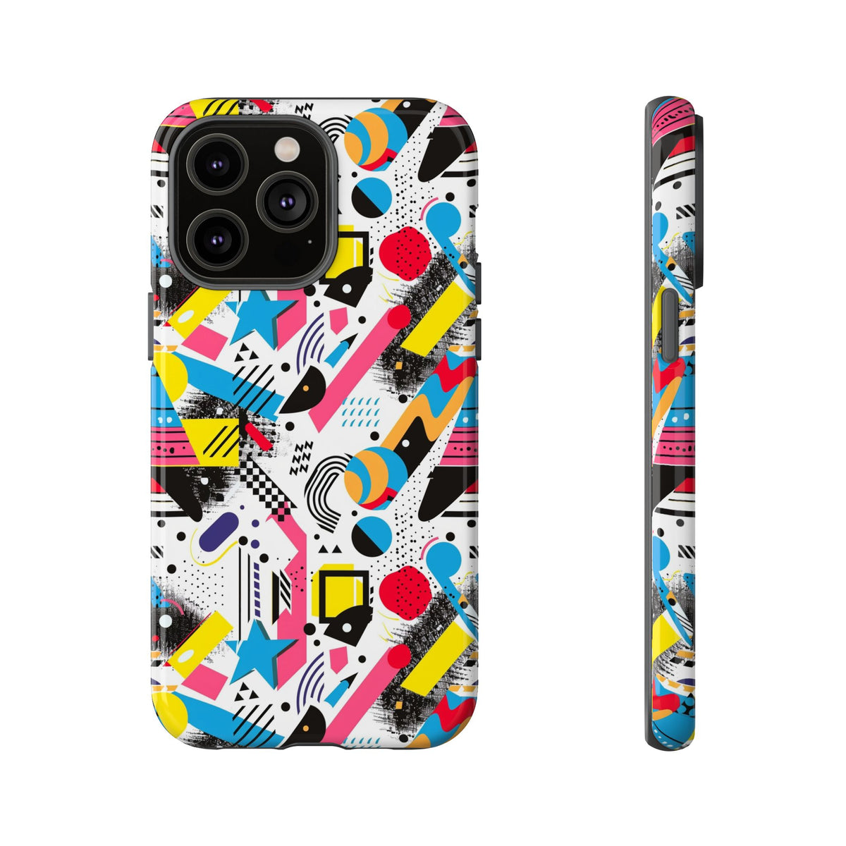 Retro 80s Seamless Phone Case – Vintage Style Meets Modern Protection 094