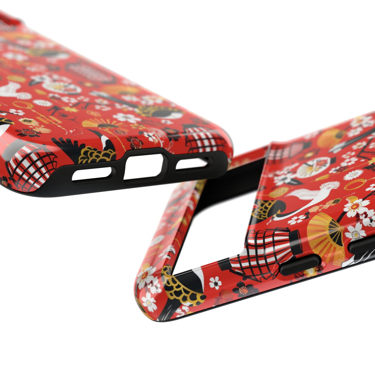 Japanese Pattern Phone Case – Elegant & Timeless Design for Your Phone 056