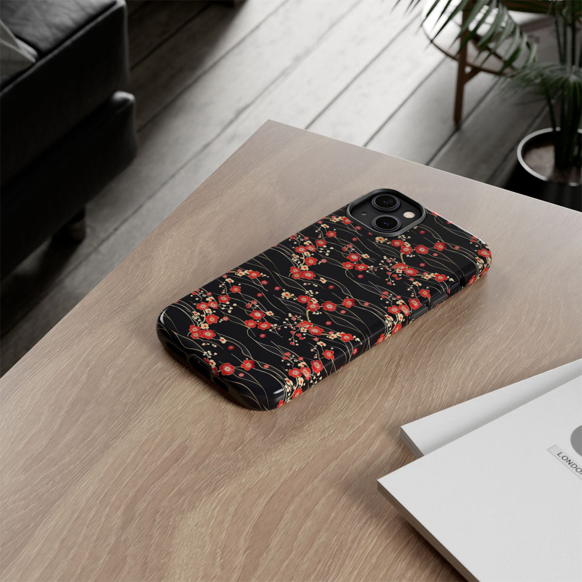 Japanese Pattern Phone Case – Elegant & Timeless Design for Your Phone 041