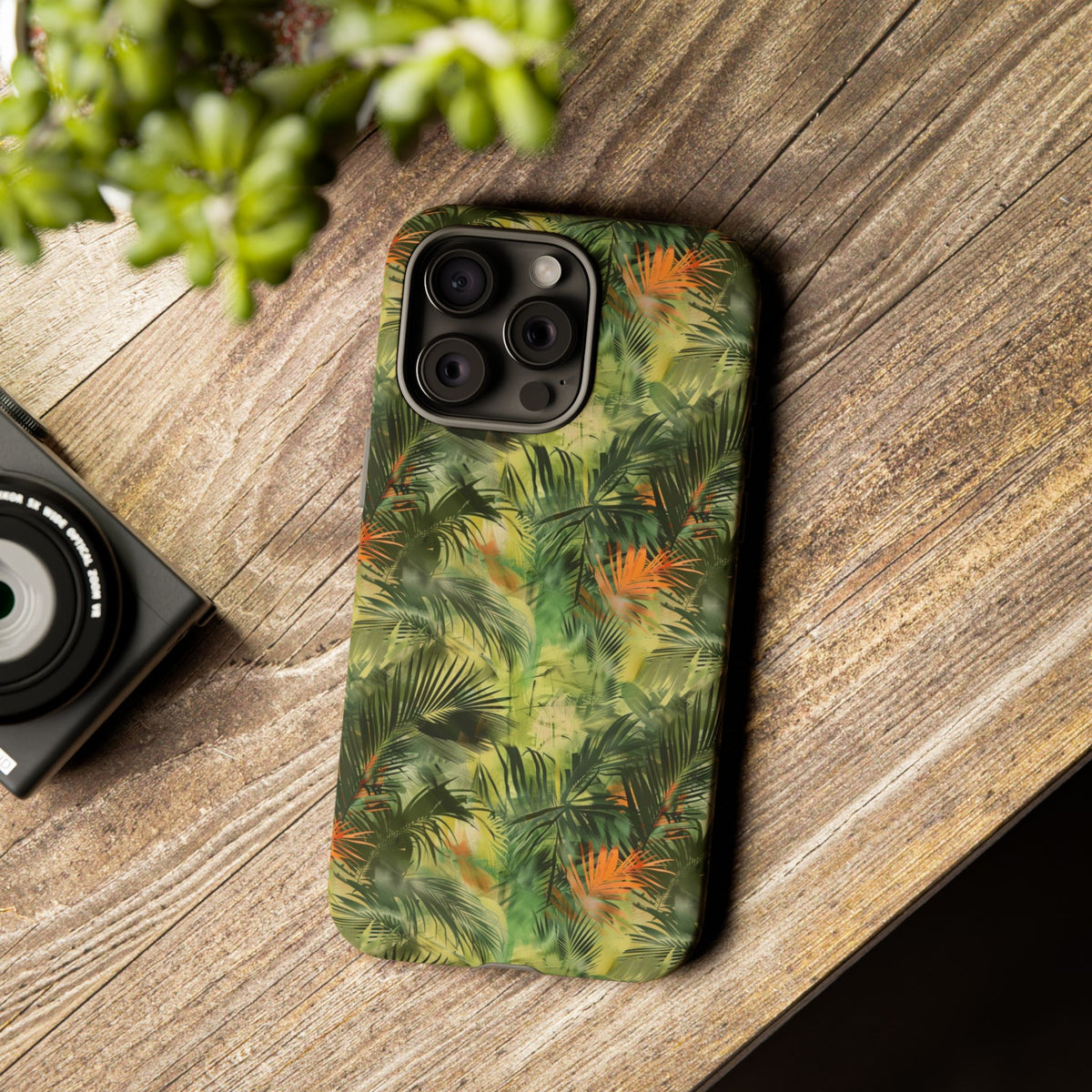 Jungle Pattern Phone Case - Tropical Nature Print for Ultimate Protection