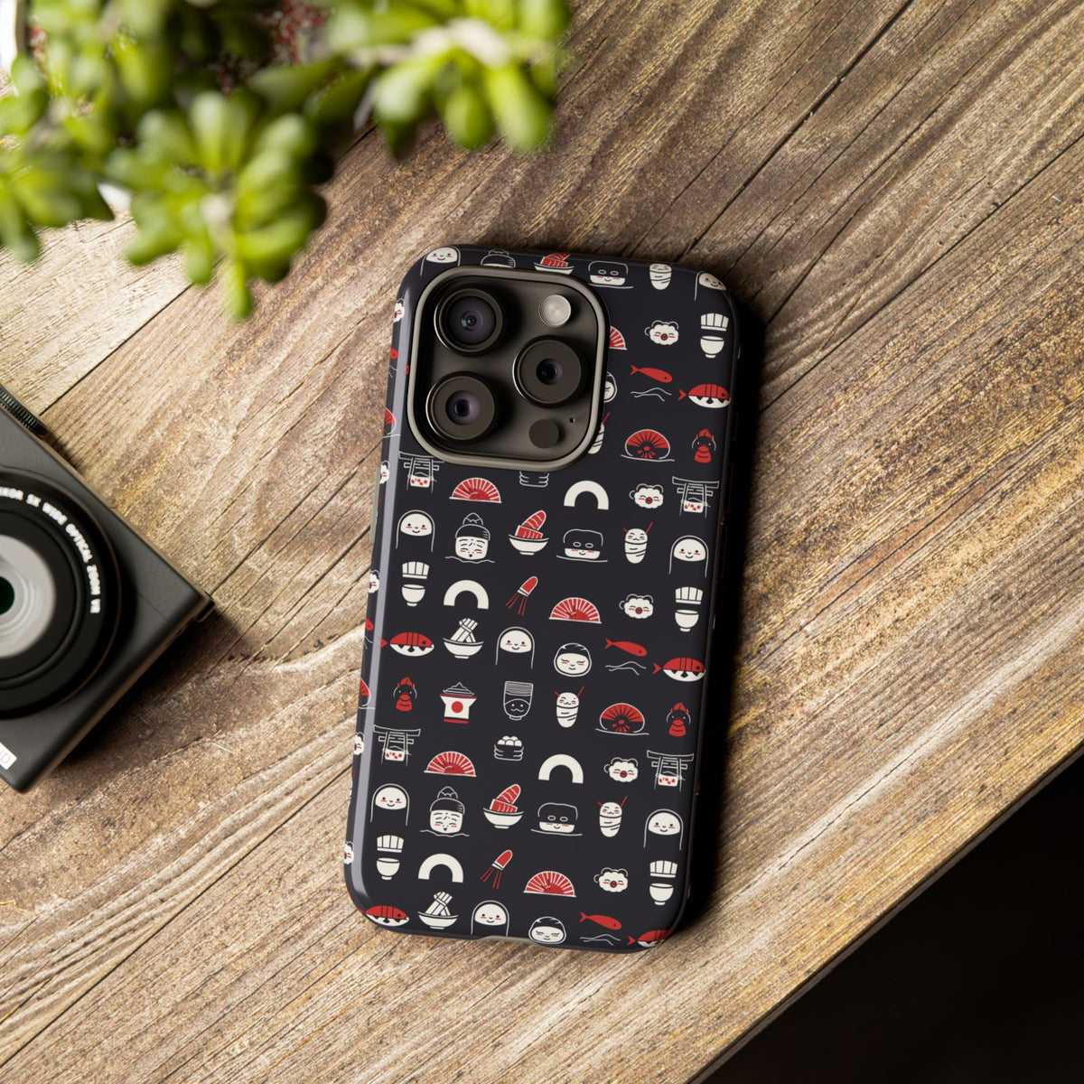 Japanese Pattern Phone Case – Elegant & Timeless Design for Your Phone 456