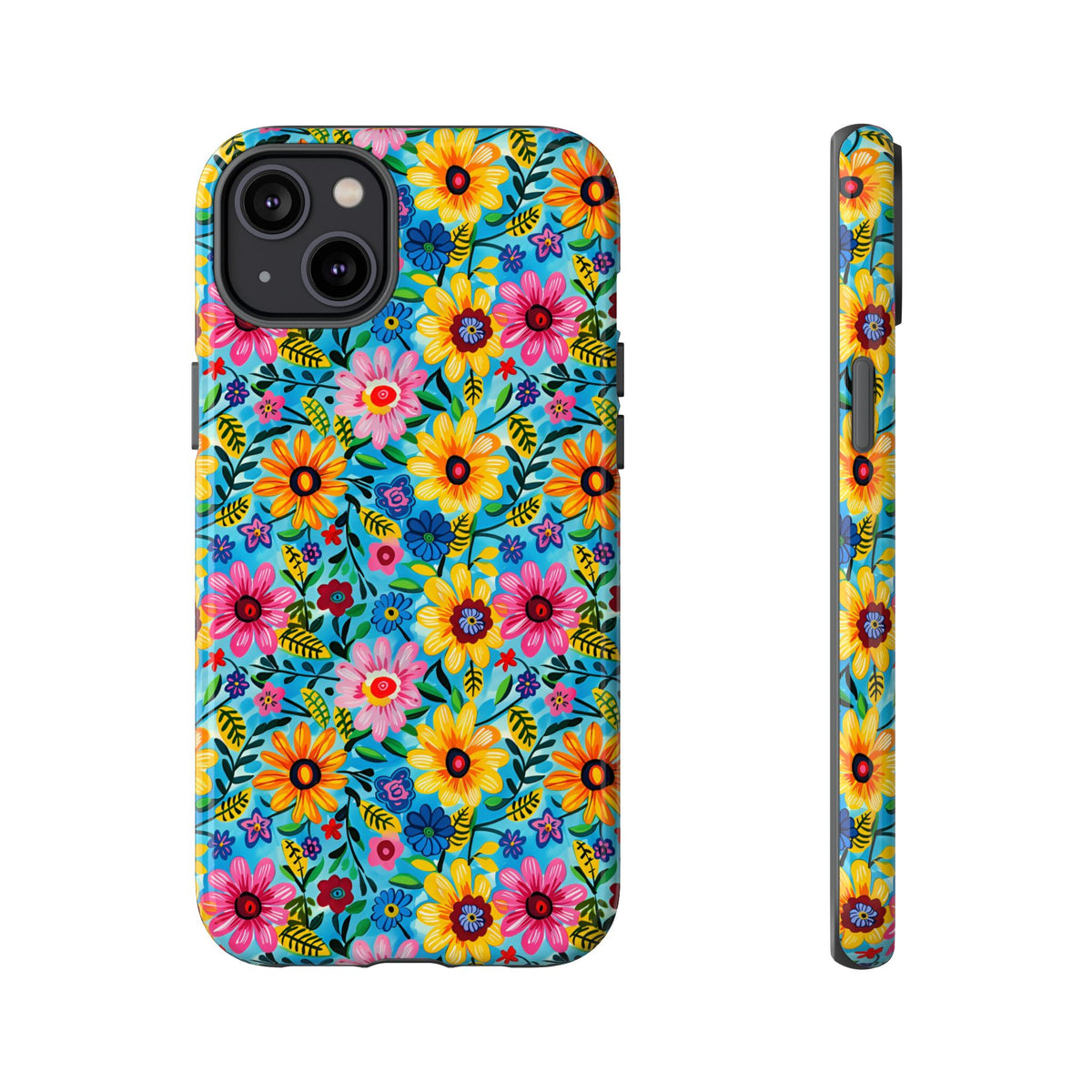 Frida Kahlo's Flower Phone Case – Artistic Elegance for Your Phone 9