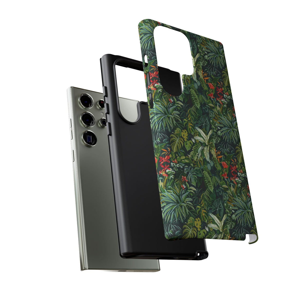 Jungle Pattern Phone Case – Exotic & Lush Design for Your Phone 323