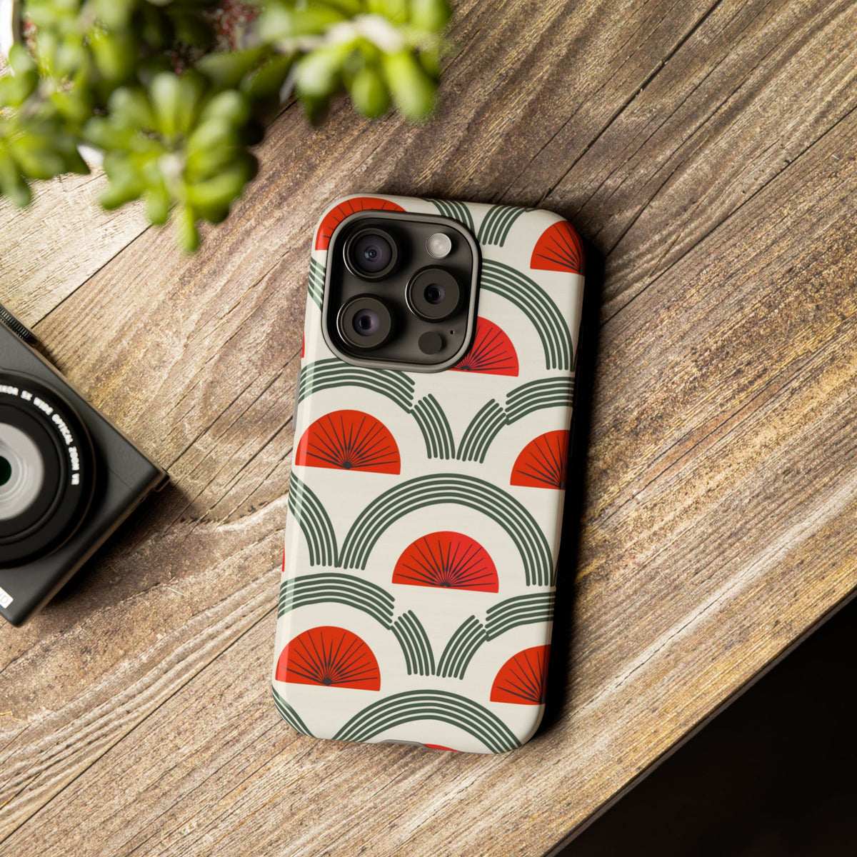 Japanese Pattern Phone Case – Elegant & Timeless Design for Your Phone 005