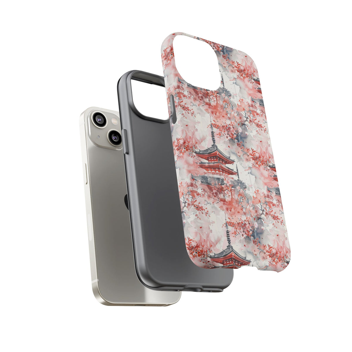 Japanese Pattern Phone Case – Elegant & Timeless Design for Your Phone 117