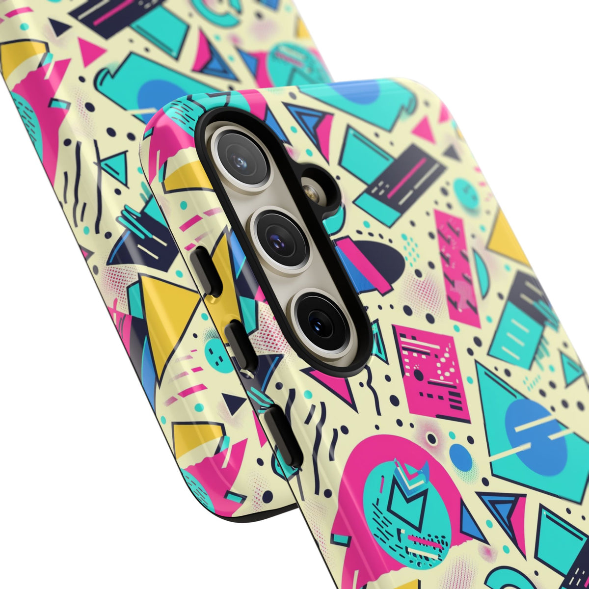 Retro 80s Seamless Phone Case – Vintage Style Meets Modern Protection 087