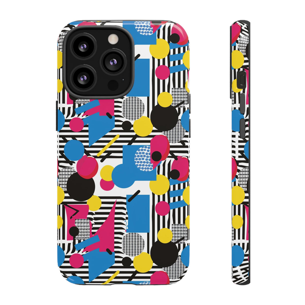 Retro 80s Seamless Phone Case – Vintage Style Meets Modern Protection 148