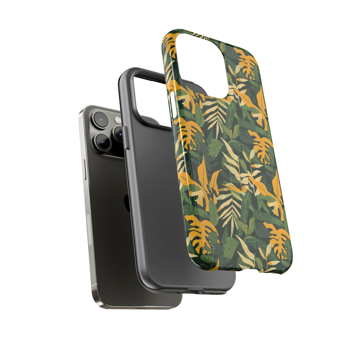 Jungle Pattern Phone Case – Exotic & Lush Design for Your Phone 347