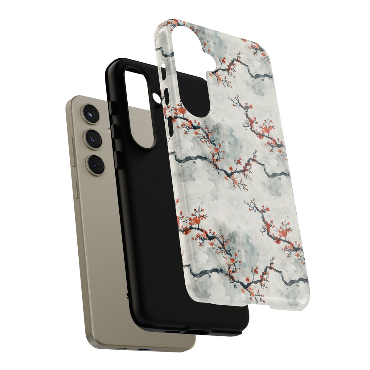 Japanese Pattern Phone Case – Elegant & Timeless Design for Your Phone 021