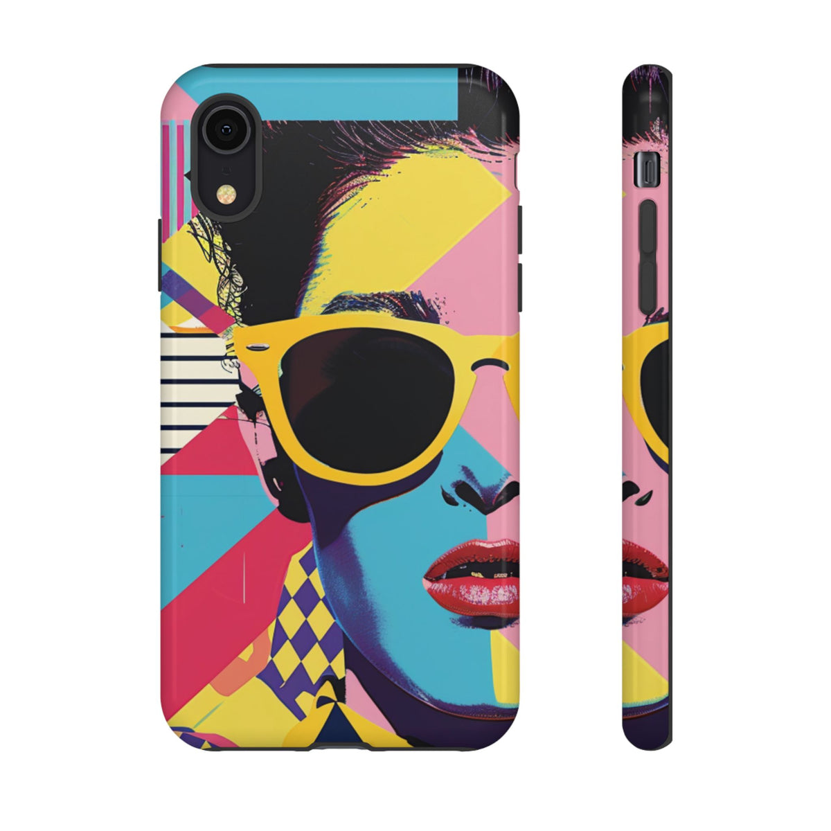 Retro 80s Seamless Phone Case – Vintage Style Meets Modern Protection 7