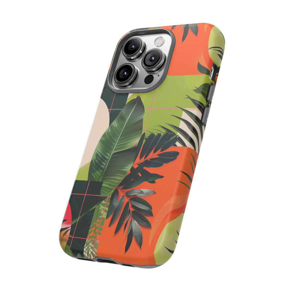 Jungle Collage Phone Case – Vibrant & Durable Nature-Inspired Protection