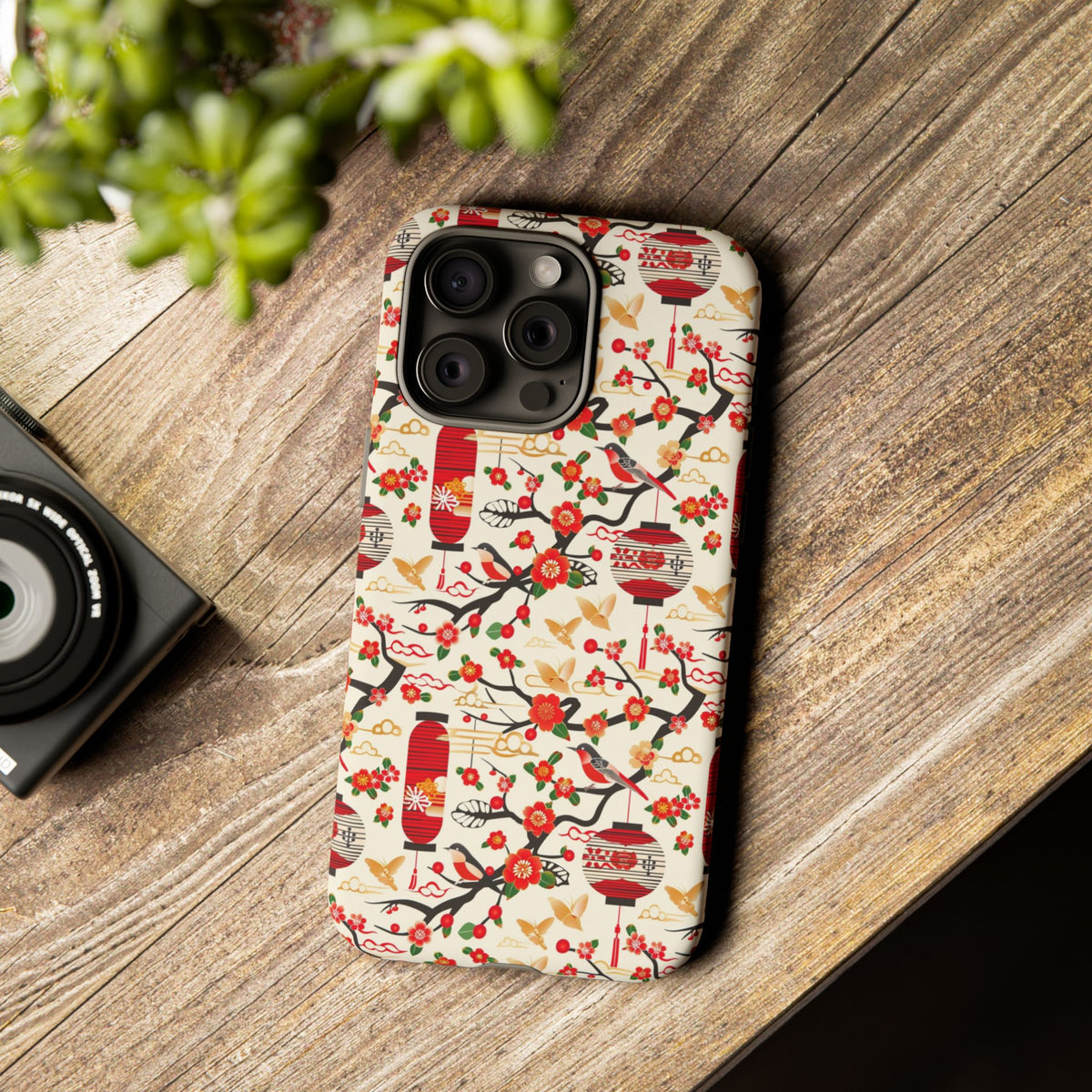 Japanese Pattern Phone Case – Elegant & Timeless Design for Your Phone 116