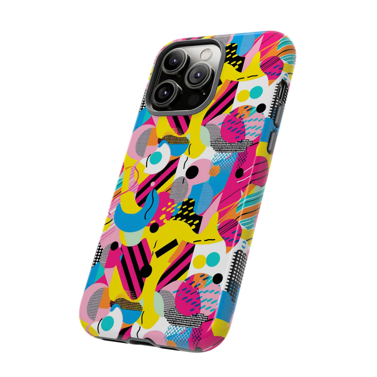 Retro 80s Seamless Phone Case – Vintage Style Meets Modern Protection 091