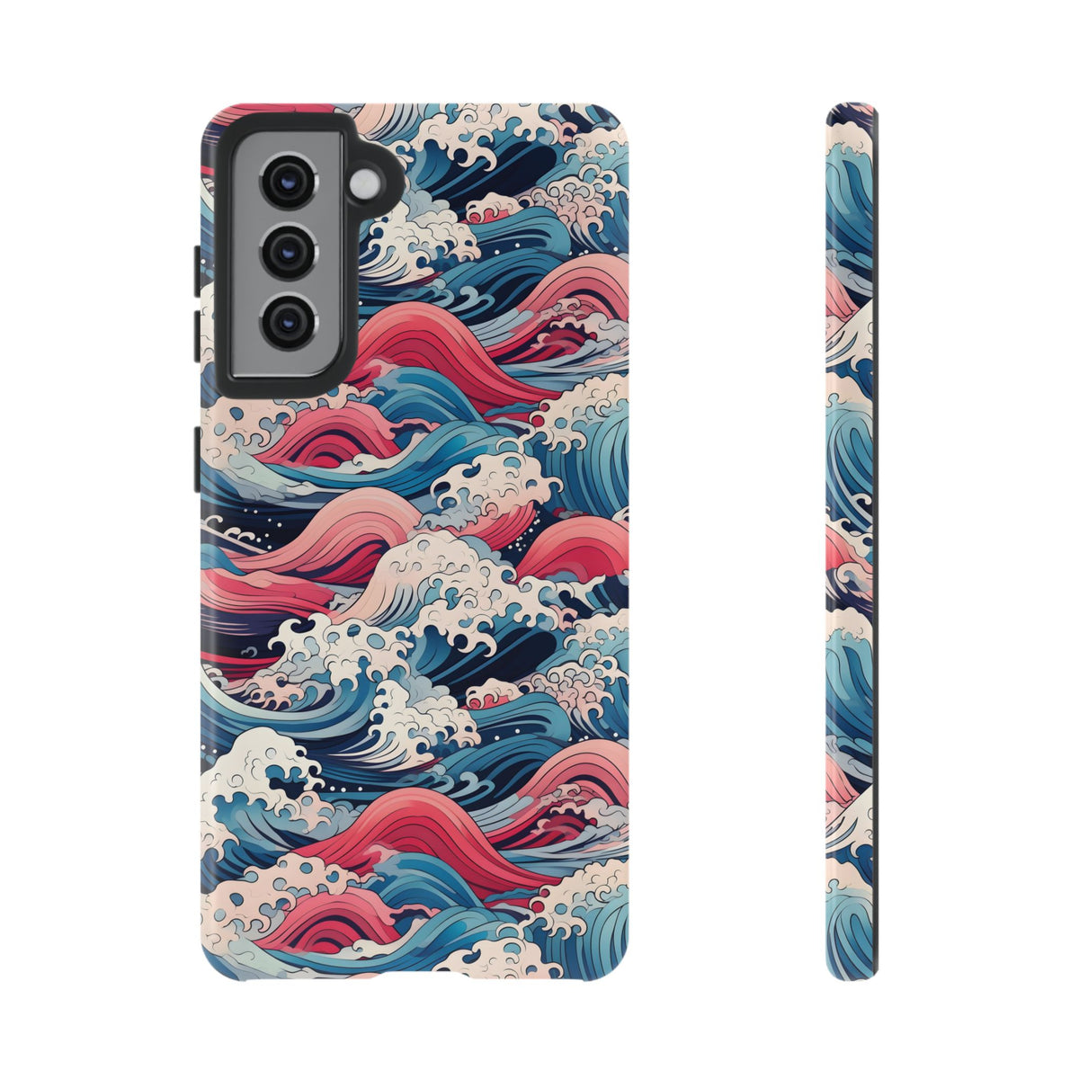 Japanese Waves Phone Case – Embrace Timeless Elegance with Classic Design 3